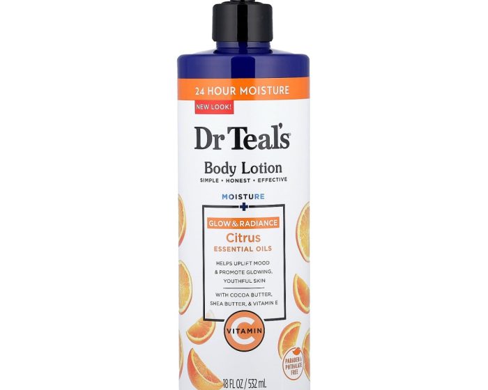 Dr Teal's Body Lotion Glow & Radiance with Vitamin C & Citrus 532ml