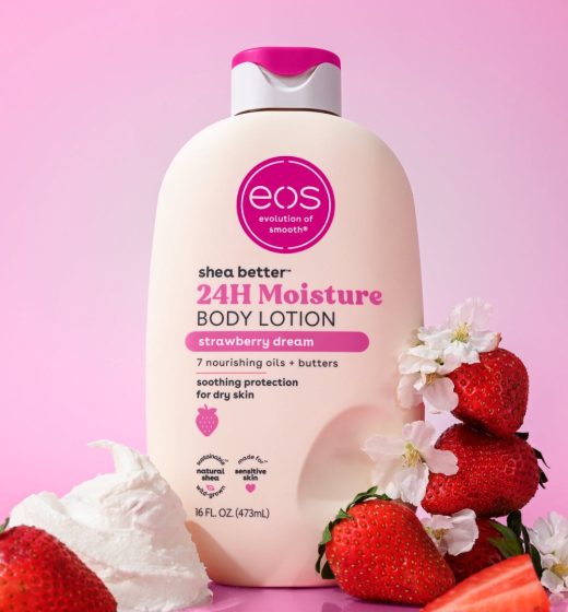eos Shea Better Body Lotion Strawberry Dream 473ml